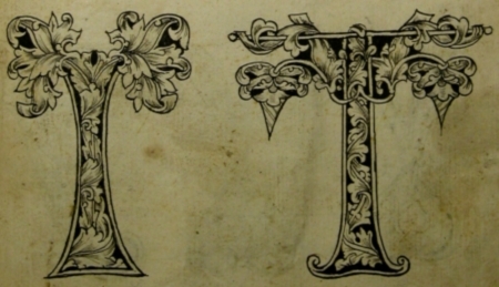 Фрагмент "Каллиграфического подлинника 1604 г."